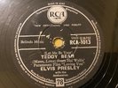 ELVIS PRESLEY - Teddy Bear / Loving You - RARE IRISH PRESS 78 RPM RCA IRELAND