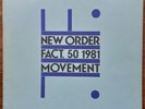 NEW ORDER - MOVEMENT VINYL LP. 1981 Pressing. FACT.50 Very Good Condition. MPO