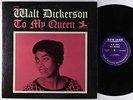 Walt Dickerson - To My Queen LP - New Jazz - NJLP 8283 Mono RVG VG+
