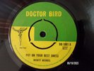 MONTY MORRIS  -  PUT ON YOUR BEST DRESS   (ROCKSTEADY)  45