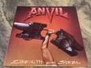Anvil ‘Strength Of Steel’ 1987 rare oop vinyl record album LP Metal Blade 73267