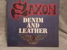 SAXON Denim And Leather Nr. Cal 128 Uk 1981 Sleeve/Vinyl=M UNUSED