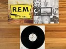 R.E.M. Out Of Time LP Vinyl OG 1991 European Pressing NM/VG+ w/ Inner Sleeve
