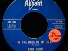 BABY GUNN In The Back Of My Head Rare & Killer 1978 Hard Rock ACCENT #ACS 1364-0