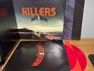 THE KILLERS BATTLE BORN - 180-GRAM VINYL 2-LP SET Poster Red Colored