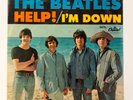 The Beatles Help/I'm Down 45 With Picture Sleeve Vinyl VG+ Label VG+ Sleeve VG+