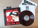 METALLICA   Kill 'em All   RED BLUE  EU  2016  LP + MP3   insert  Vinyl   mint-