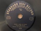 STANDARD DISC Record 78 rpm 2135 Banjo Minstrels Work Upon Levee / Kingdom Come