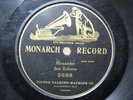 Bob Roberts Alexander   COON SONG   Rare 78 RPM MONARCH   VICTOR 2988
