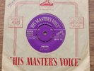 ELVIS PRESLEY PARALYZED 1957 UK HMV 45 POP 378 PURPLE LABEL GOLD PRINT  7