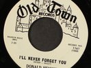 DONALD HEIGHT: i'll never forget you / crazy little girl OLD TOWN 7