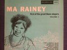 Ma Rainey ‎– 'First Of The Great Blues Singers Vol 1' 10