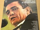 Original 1968 1st Press Johnny Cash At Folsom Prison LP In Shrink CS-9639 NM/EX