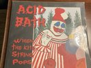ACID BATH-When The Kite String-2nd PRESS Red/Blue Vinyl Record LP-Free Shipping