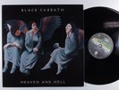 BLACK SABBATH Heaven And Hell VERTIGO LP VG++ japan with lyric sheet insert a
