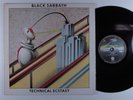 BLACK SABBATH Technical Ecstasy VERTIGO LP VG+ japan with lyric sheet insert a