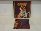 BOB MARLEY & THE WAILERS - LIVE  - UK 1ST LP W/POSTER (1975) - EX/EX