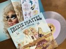 TRIXIE MATTEL Two Birds One Stone CLEAR PINK BLOB vinyl LP poster/stickers RARE