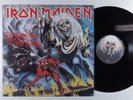 IRON MAIDEN The Number Of The Beast EMI LP VG+ japan with insert a