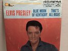 Tested Elvis Presley That's All Right / Blue Moon Of Kentucky 45 RPM RCA 44-0601