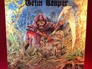 GRIM REAPER Rock You To Hell 1987 USA vinyl LP + INNER original Rock You To Hell
