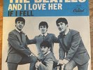 The Beatles And I Love Her If I Fell Capitol 5235 W/PS East Coast Beautiful 1964