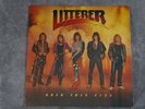 LITTERER Rock This City LP Iowa Private Press Hair Metal Glam 80s Catamount 1987