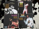 Elvis On Stage ROT + POSTER Good Times BLAU Now GELB Promised Land Weiß M 180 G