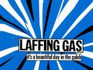 LAFFING GAS It's A Beautiful Day In The Gulch LP PUNK ROCK Hardcore BLUE VINYL