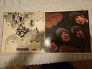 2 Vintage MONO LPs RUBBER SOUL and REVOLVER Beatles  Album RARE Records