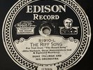 Duke Yellman Song of Shanghai/The Riff Song Edison Diamond Disc 51910 10