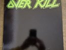 OVERKILL ‎S/T EP METAL STORM RECORDS 1ST PRESS 1985 ANTHRAX METALLICA SLAYER