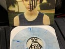 Fall Out Boy American Beauty Vinyl LP Record Custom Blue Swirl 2015 US Limited