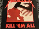 Metallica - Kill 'Em All LP Roadrunner 1983