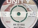 MAX ROMEO Wine Her Goosie KING CANNON Fire Ball UNITY UN516 1969 Pama