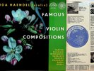 SUA 10465 UK- IDA HAENDEL Famous Violin Compositions LP EX Devils Trill etc Mono