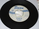 The Beatles-She Loves You/I'll Get You-Vinyl 45-White Labels w/Blue Print