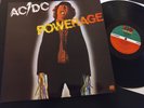 AC/DC sweden swedish Schweden POWERAGE  glossy sleeve different big letter label