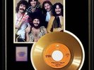 BOSTON BAND MORE THAN A FEELING GOLD RECORD W-SIGNED PRINTED AUTOGRAPHS RARE