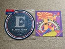 Elton John SIGNED Diamonds 10x10 Lithograph Picture LP Vinyl Pyramid Glastonbury