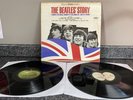 VINYL LP THE BEATLES  STORY RECORD STBO222 USA PRESS CAPITOL RECORDS EX/G