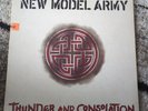 NEW MODEL ARMY Thunder And Consolation 1989 EMBOSSED UK 1ST PRESSING LP EMC3552