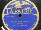 Country-78 RPM-French-Canadian-Baptiste Frappier-Gigues Populaires-Rare Label-V+