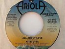 Modern Soul 45 NITEFLYTE All About Love/No Two Alike Ariola HEAR Rare