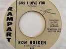 Northern Soul 45 RON HOLDEN Girl I Love You/Nothing I Wouldn't Do Rampart HEAR