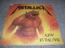 METALLICA -JUMP IN THE FIRE- AWESOME RARE LTD EITION PRESS RED EP VINYL PHOTOS