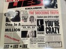 Guns N Roses Lies LP Vinyl With Uncensored Inner Sleeve