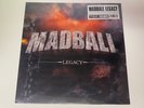 MADBALL LEGACY LP RECORD BLUE W/ WHITE & ORANGE SPLATTER LTD 300 NEWBURY COMICS