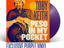 Toby Keith Peso In My Pocket Exclusive Limited Purple Colored Vinyl LP Record