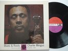 CHARLIE MINGUS Blues & Roots VG+ ATLANTIC 1305 Mono '61 press vinyl LP